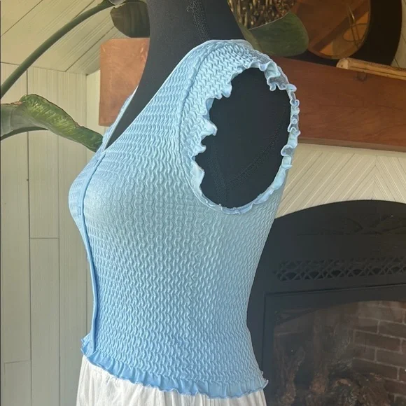 Urban Rebel Smocked Ruffled Blouse - Picture 7 of 8